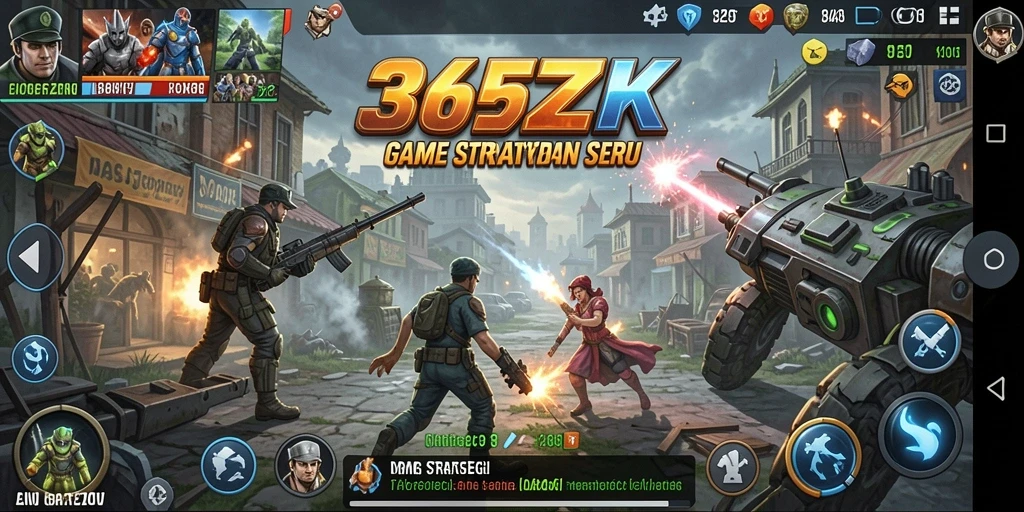 Tampilan gameplay 365ZK yang menarik dan penuh strategi.
