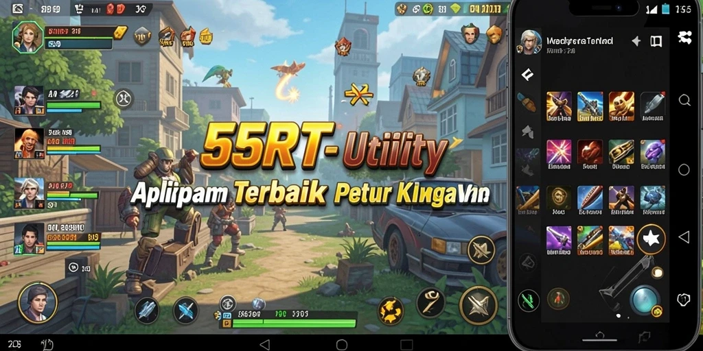 Tampilan antarmuka 55RT yang menarik dan fungsional.