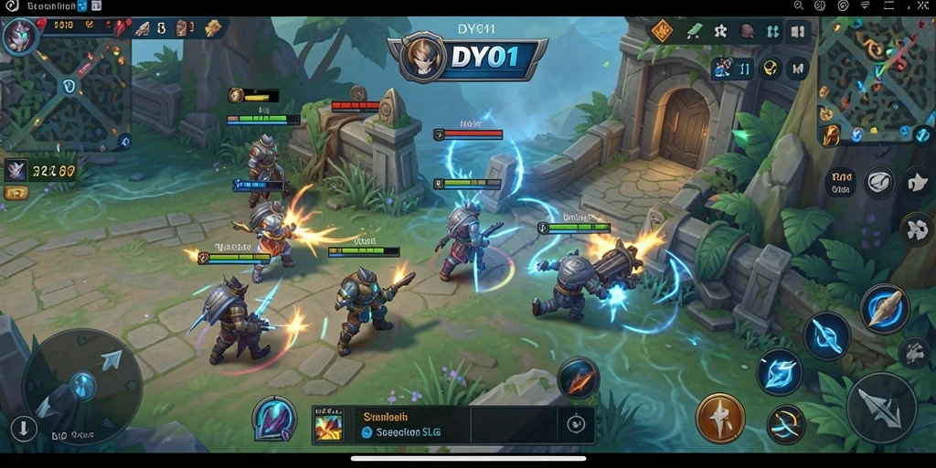 Tangkapan layar dari gameplay mendebarkan di DY01.