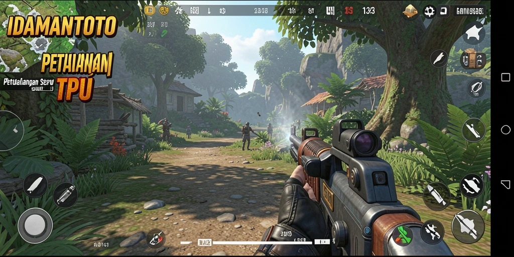 Tangkapan layar menunjukkan aksi seru dalam gameplay IDAMANTOTO.