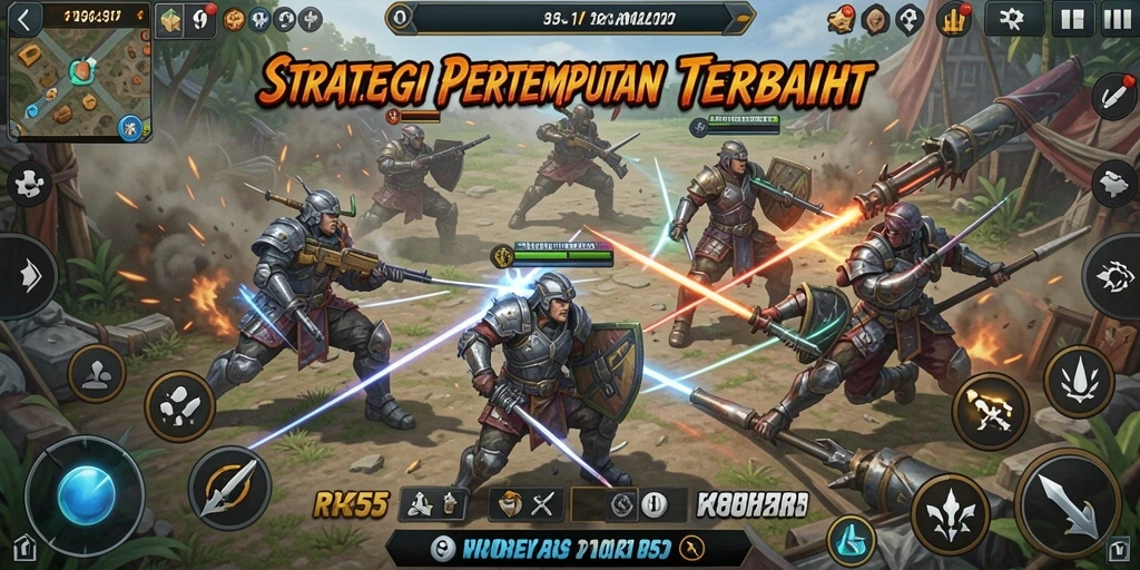 Tampilan memukau dari pertempuran strategis di RK55.