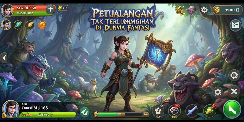 Gameplay SERIBU168 yang menarik dan penuh tantangan petualangan.
