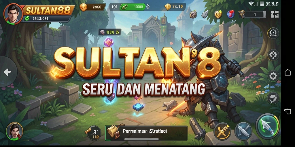 Tampilan gameplay SULTAN88 yang menantang dan strategis.