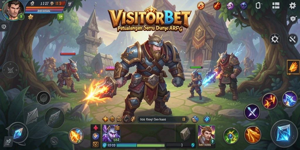 Tampilan gameplay menarik dari VISITORBET yang penuh aksi.